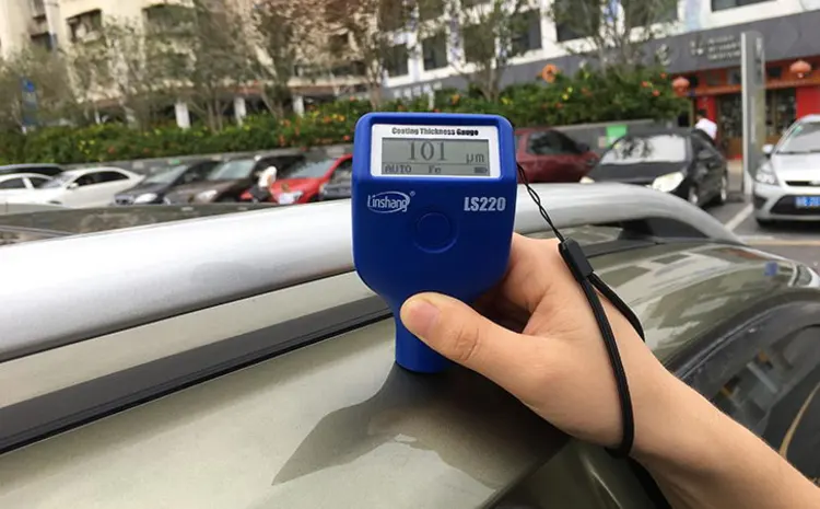 ارزیابی کیفیت رنگ خودرو با ضخامت سنج رنگ